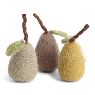 EGS EGS Fair Trade Ornaments Pears-Set 3