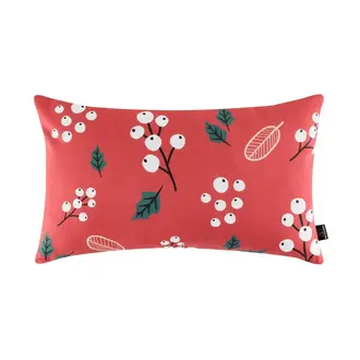 SGH SGH Cotton Cushion Snow Berries 30x50cm  (w. insert) SGH SGH Cotton Cushion Snow Berries 30x50cm  (w. insert)