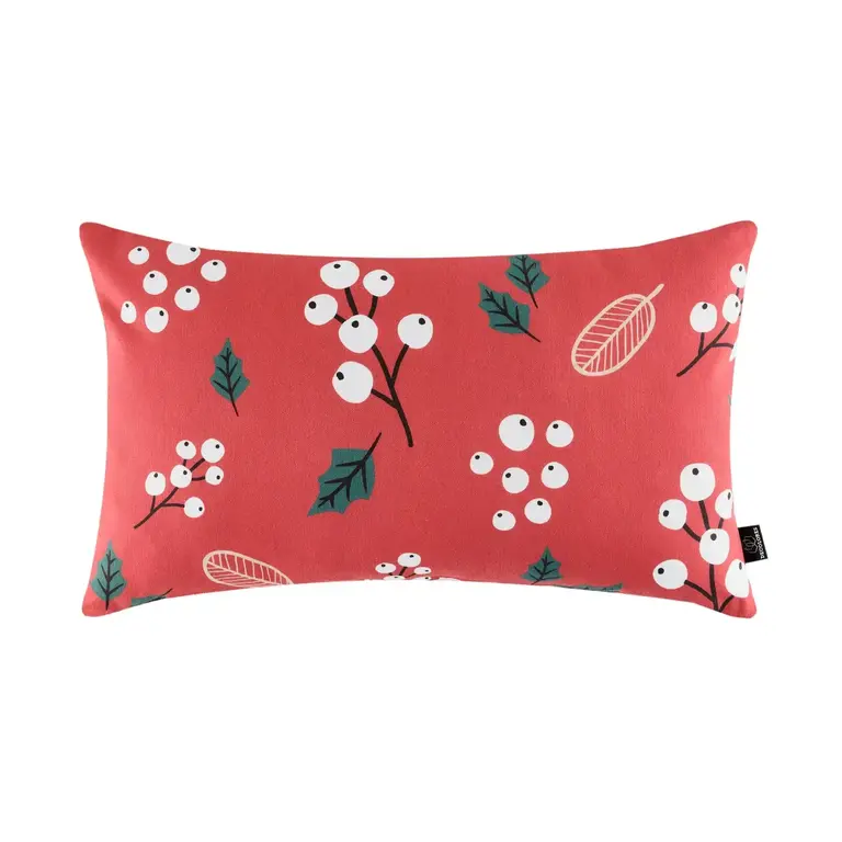 SGH SGH Cotton Cushion Snow Berries 30x50cm  (w. insert)