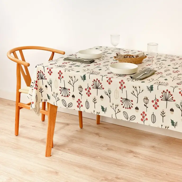 SGH SGH Tablecloth - Holiday Sprigs  250 x 140 cm