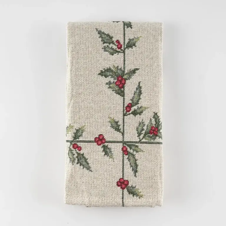 SGH SGH Cotton Napkins S/2 - Holly