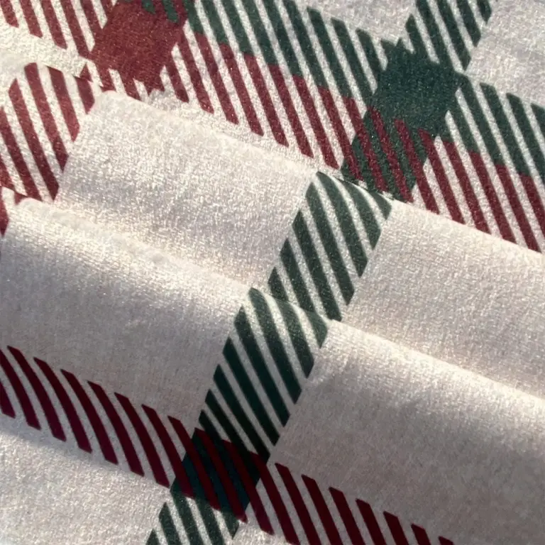 SGH SGH Cotton Table Runner 50x140cm - Holiday Plaid