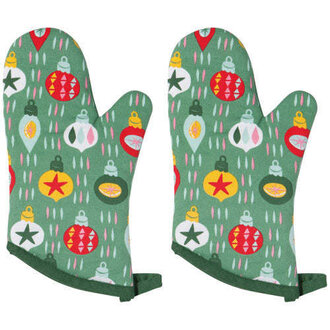 Danica Santa Claws Oven Mitt Set/2