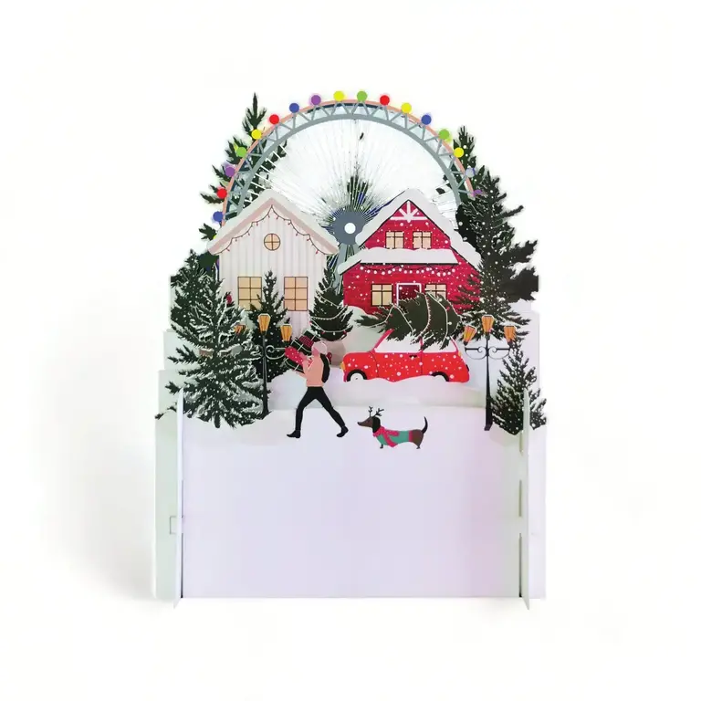 A-Joy A-Joy Holiday Pop Up Card