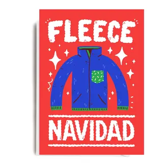 Paper E Clips PEC - Fleece Navidad Card Paper E Clips PEC - Fleece Navidad Card