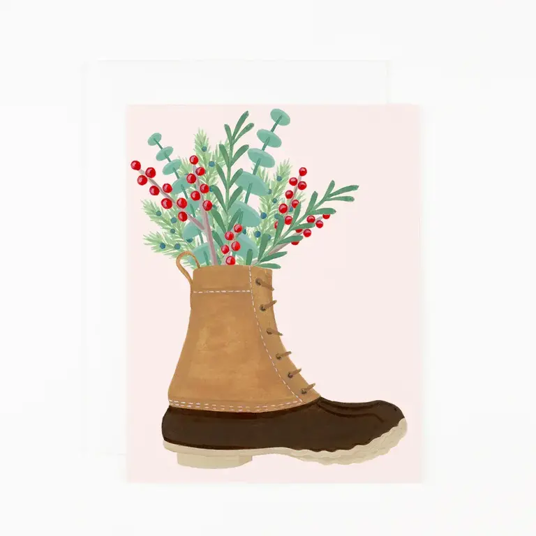 PEC - Holiday Boot Card