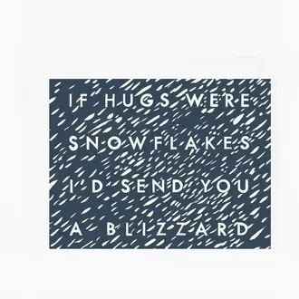 PEC - If  Hugs Were Snowflakes Card