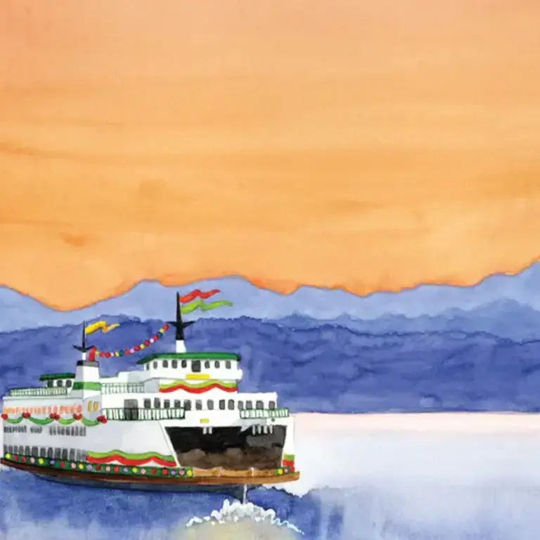 Paper E Clips PEC -  Festooned Ferry Cards (Box 10)