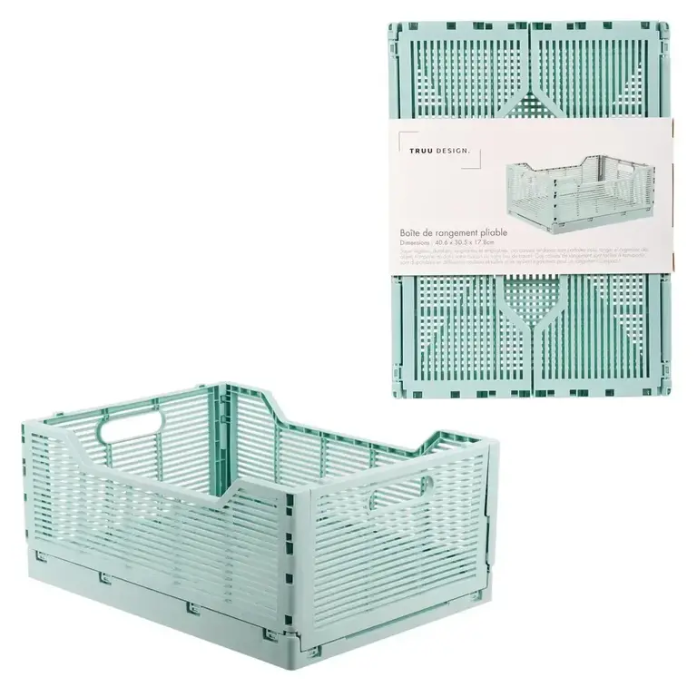 Truu Truu Folding Storage Crate Large (16x12)