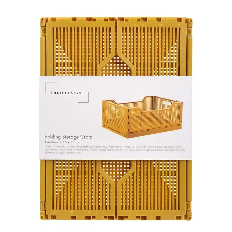 Truu Truu Folding Storage Crate Large (16x12)