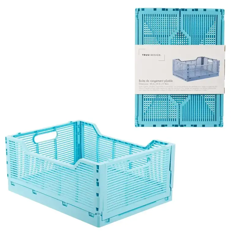 Truu Truu Folding Storage Crate Large (16x12)