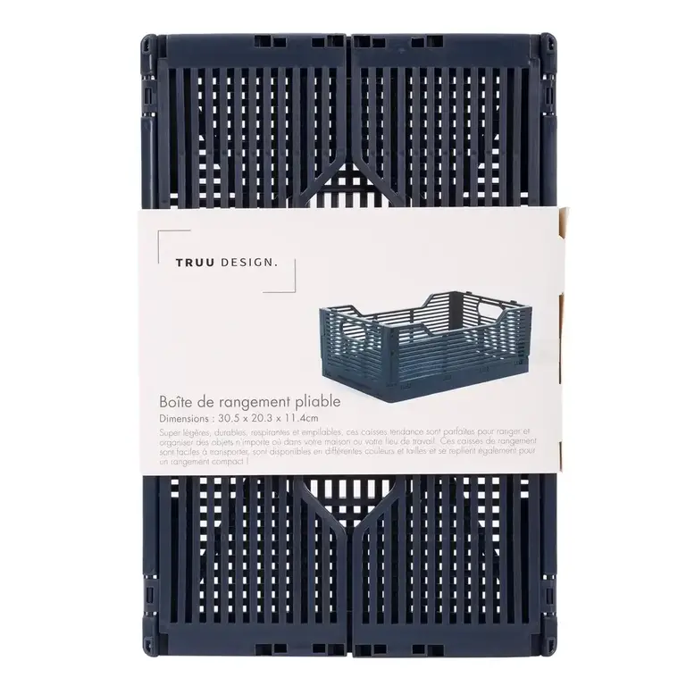 Truu Truu Folding Storage Crate Medium (12x8)