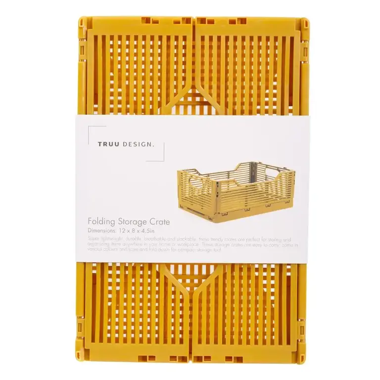 Truu Truu Folding Storage Crate Medium (12x8)