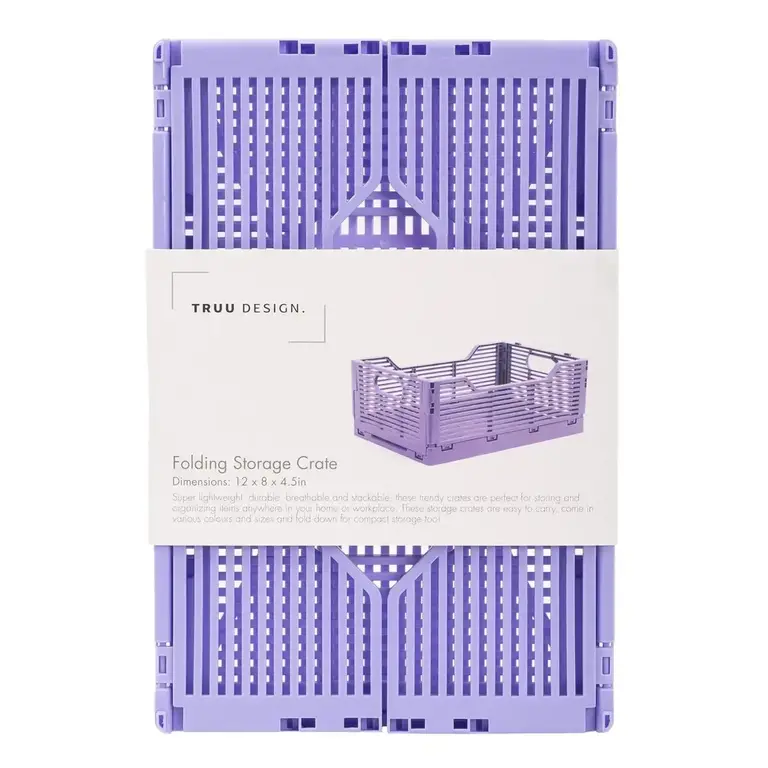 Truu Truu Folding Storage Crate Medium (12x8)