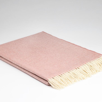 MND MND Lambswool Herringbone Throw Rosebay MND MND Lambswool Herringbone Throw Rosebay
