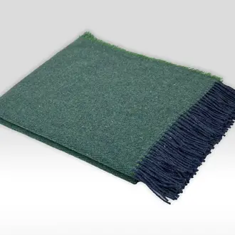 MND MND Recycled Wool Throw - Pine