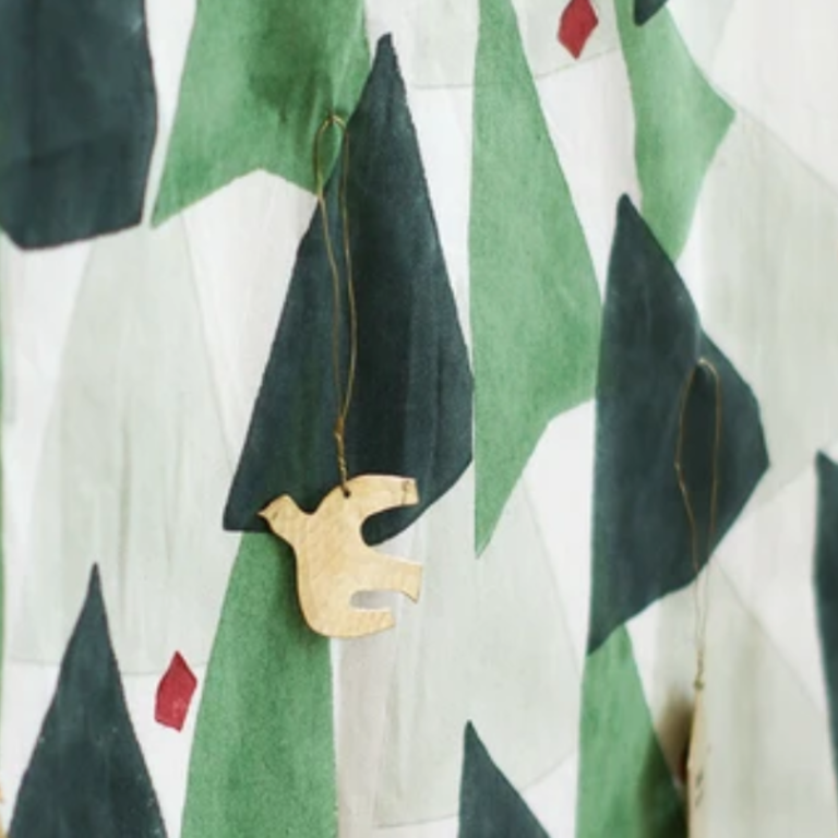 Creative Co Creative Co Brass Bird Ornament