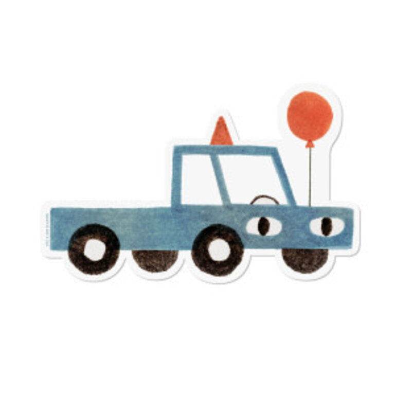 Red Cap Cards Jon Klassen Sticker - Your Farm Truck