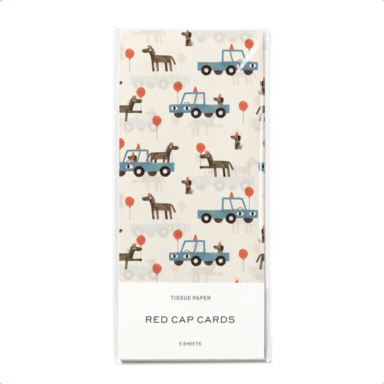 Red Cap Cards Jon Klassen Tissue Paper Pack (5pce) - Your Farm
