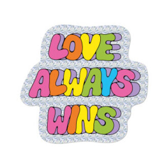 Red Cap Cards Red Cap Sticker Love Always Wins Red Cap Cards Red Cap Sticker Love Always Wins