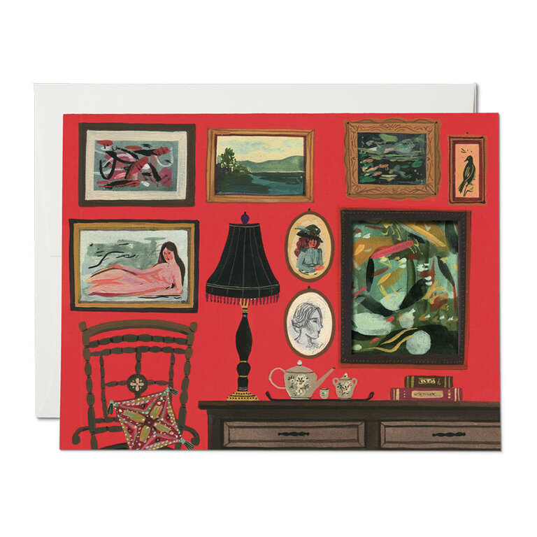 Red Cap Cards Red Cap Work Of Art Card