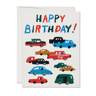 Red Cap Cards Red Cap Birthday Traffic Card