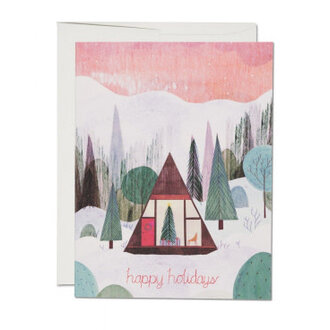 Paper E Clips PEC Modern Cabin (Single) Card