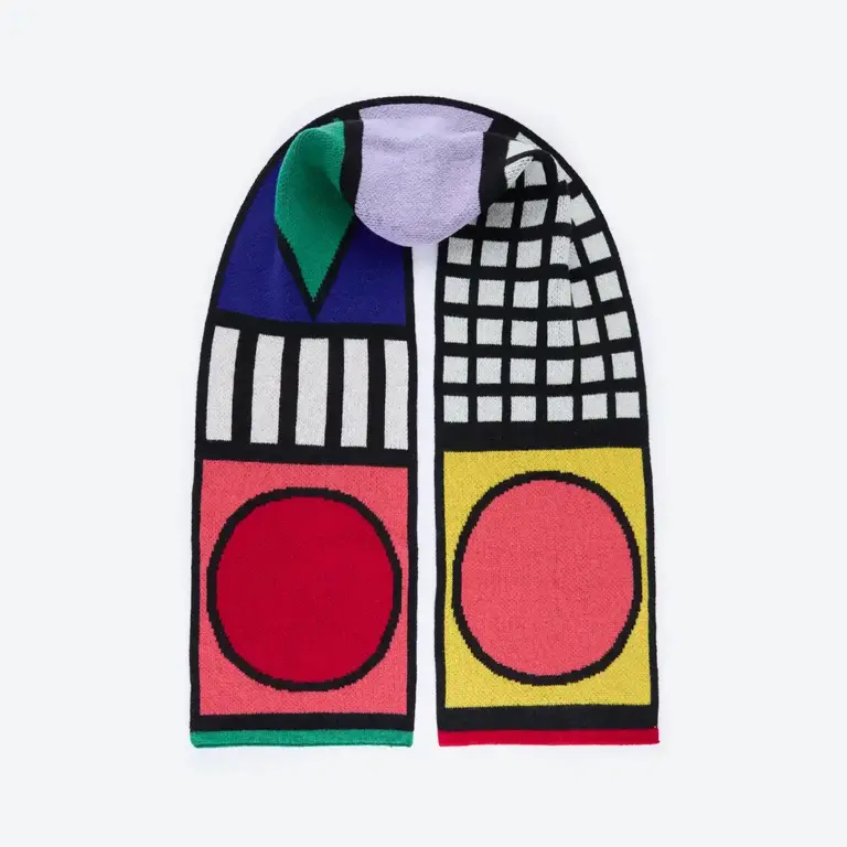 Pompom Knits Pom Knits Oversized Wool Scarf Memphis