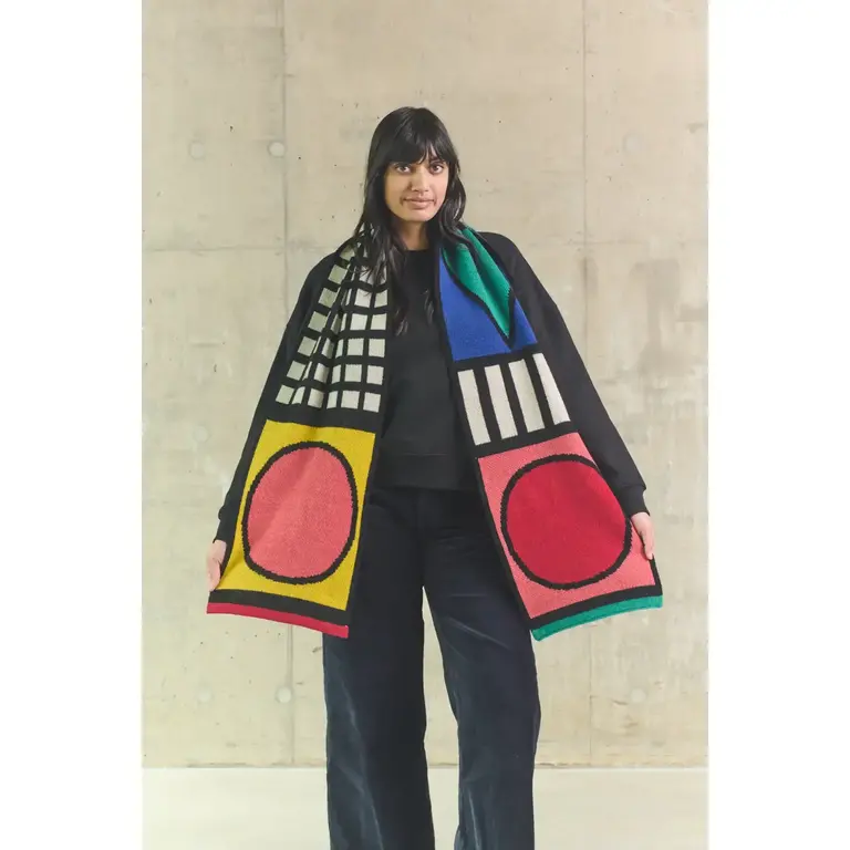 Pompom Knits Pom Knits Oversized Wool Scarf Memphis