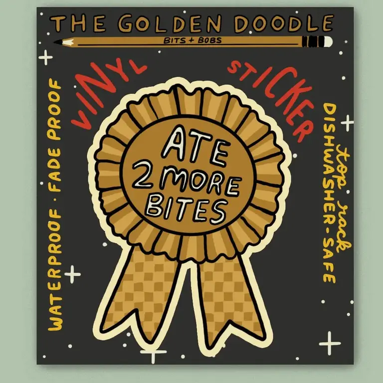 SHC SHC  Two More Bites Sticker