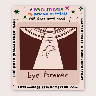 SHC SHC  Bye Forever Sticker