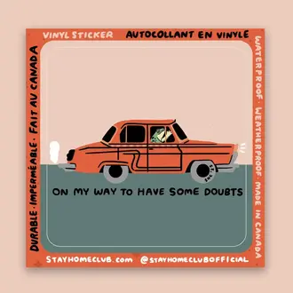 SAHC SAHC Have Some Doubts Sticker
