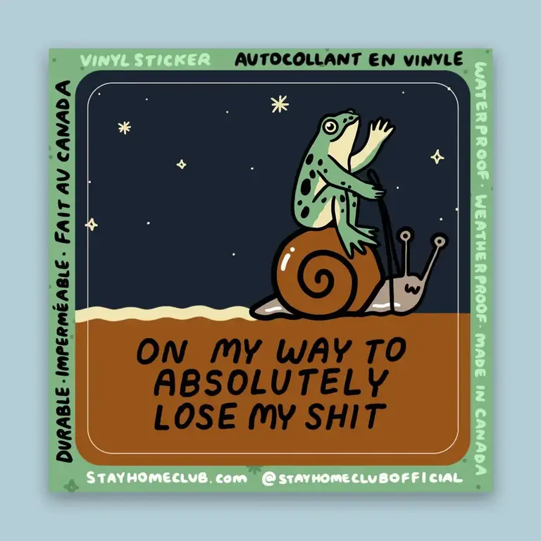 SAHC SAHC Lose My Shit Sticker