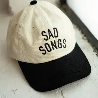 SAHC SAHC Sad Songs Corduroy Dad Hat
