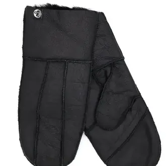Danefae Danefae Sheepskin Mittens Black Danefae Danefae Sheepskin Mittens Black