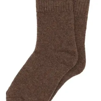 Danefae Danefae Wool Socks Coffee Danefae Danefae Wool Socks Coffee