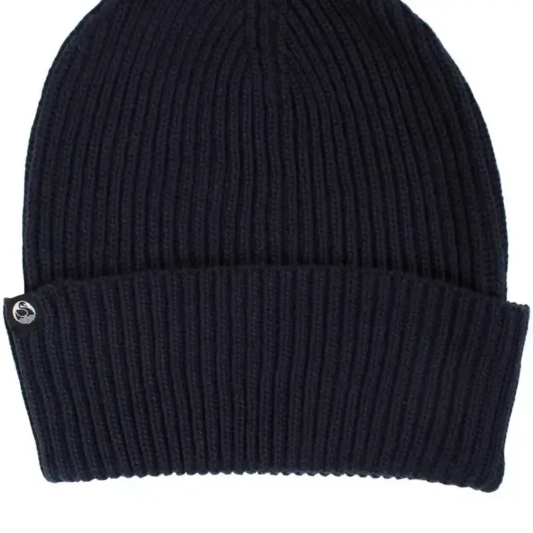 Danefae Danefae Folk Cotton Beanie Navy