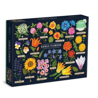 Raincoast Books Raincoast Edible Flowers Puzzle 1000pce