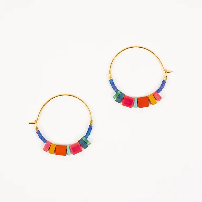Altiplano Alto Tila Hoop Earrings