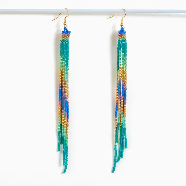Altiplano Alto Beaded Fringe Duster Earrings Assorted