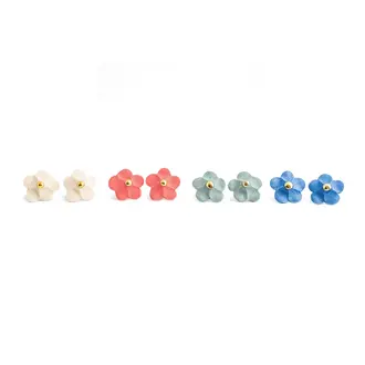 Jenna Vanden Brink Jenna Vanden Brink -Porcelain Flower Studs - Assorted