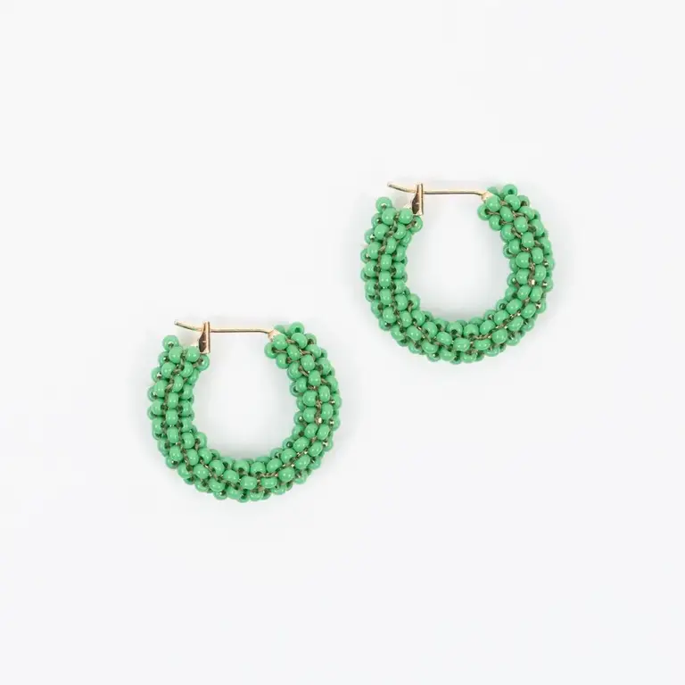 Altiplano Alto Colour Pop Beaded Hoops
