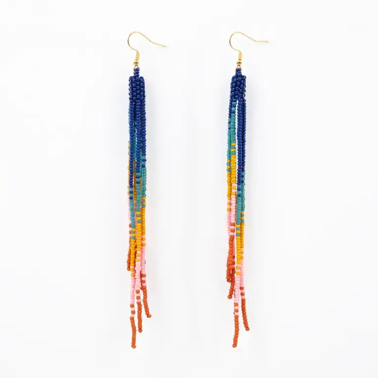 Altiplano Alto Ombre Fringe Duster Earrings Assorted