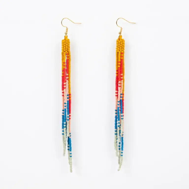 Altiplano Alto Ombre Fringe Duster Earrings Assorted
