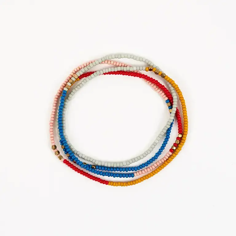 Altiplano Alto Beaded Stretch Necklace Wrap Bracelet Assorted