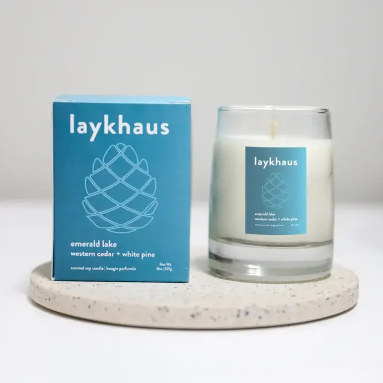 Laykhaus Laykhaus Candle - Western Cedar Emerald Lake