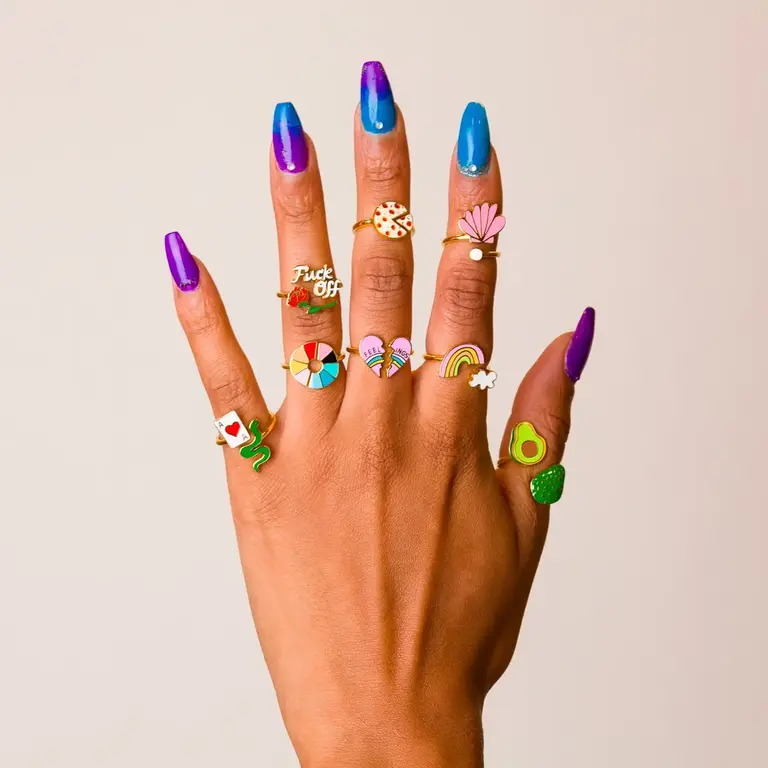Yellow Owl Yellow Owl Adjustable Artist Ring