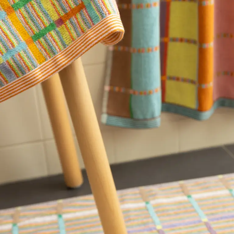 Foekje Fleur Foekje Fleur Odds & Ends Bath Mat - #69 Criss Cross