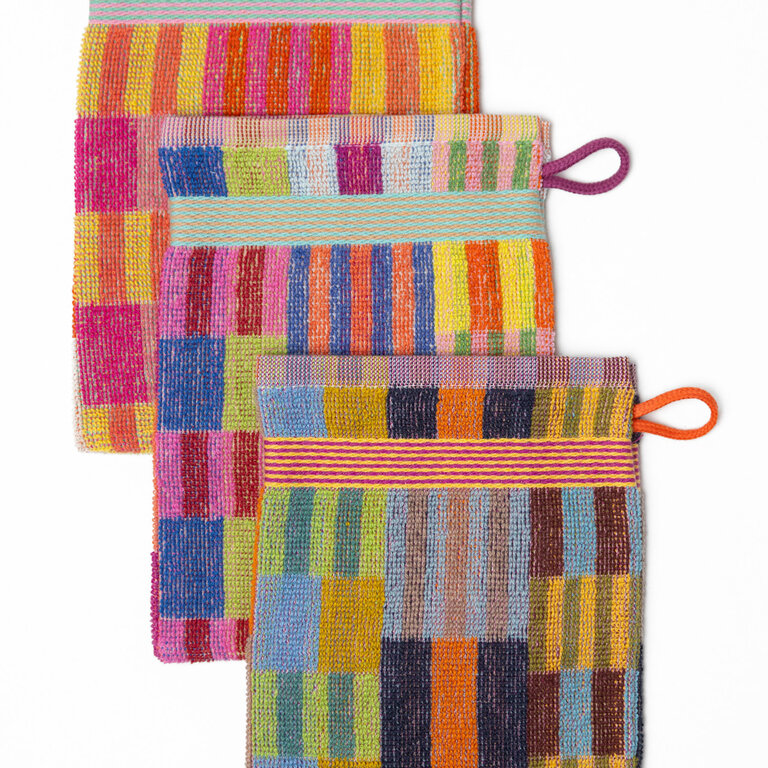 Foekje Fleur Foekje Fleur Wash Cloth Trio #72 Tulip Quilt