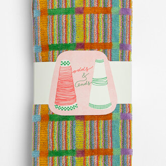 Foekje Fleur Foekje Fleur Guest Towel Duo #70 Criss Cross